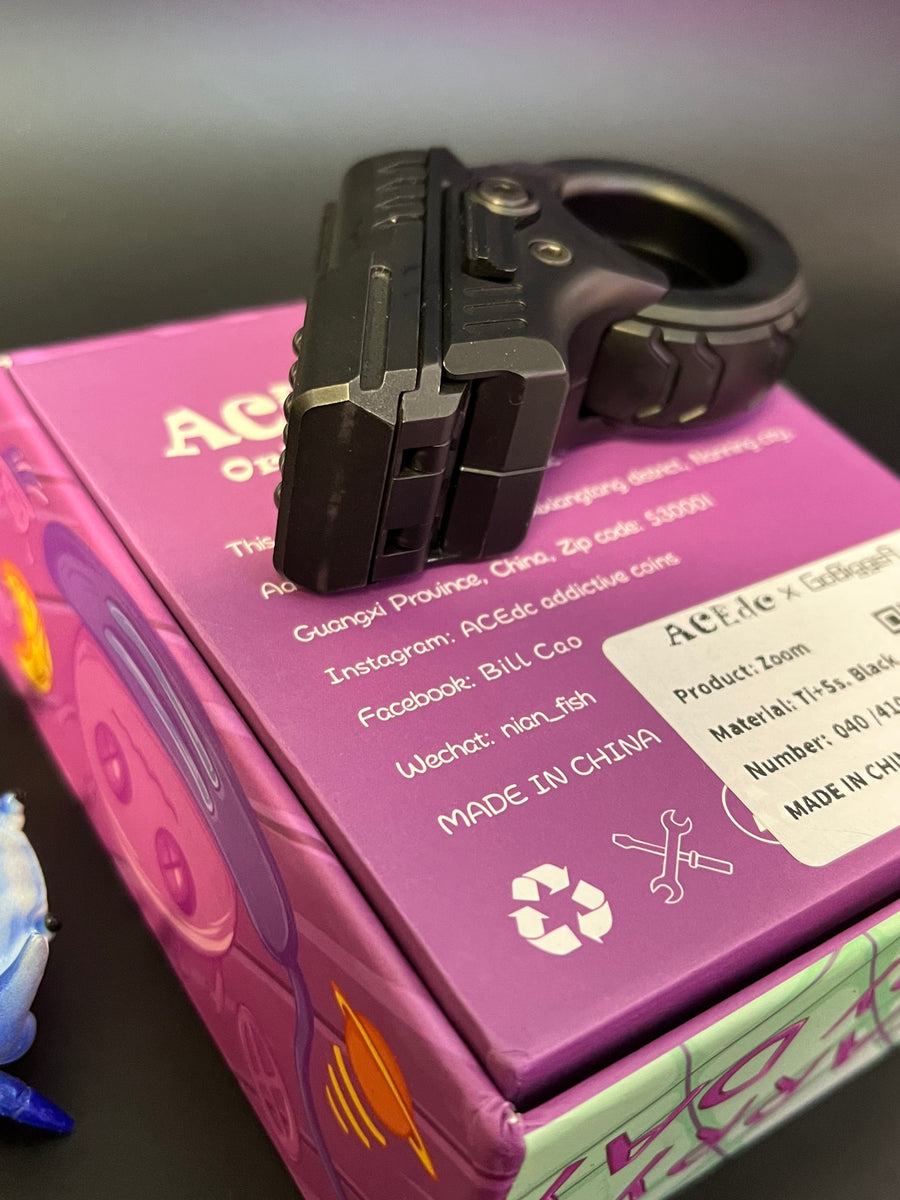 Mini Agent Pistol Toy Gun 2023- Acedc X Gobigger Zoom Fidget Toy 