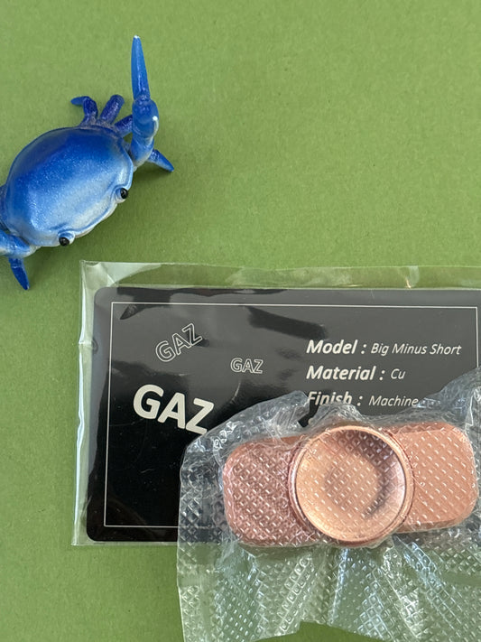 GAZ EDC  - GAZ Big Minus Short- copper fidget spinner - fidget toy