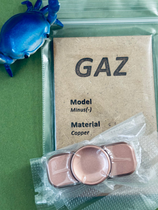 GAZ EDC  - GAZ Minus- copper fidget spinner - fidget toy