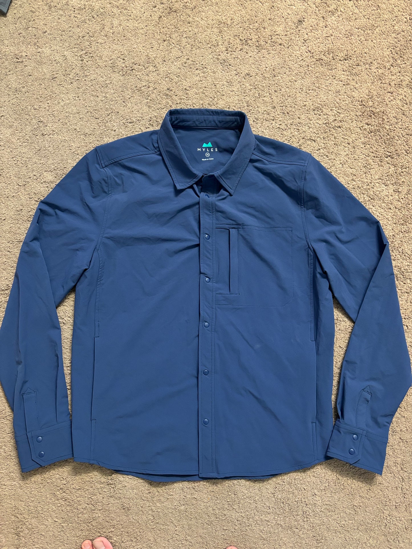 $118 - Myles Apparel -  everyday overshirt - M