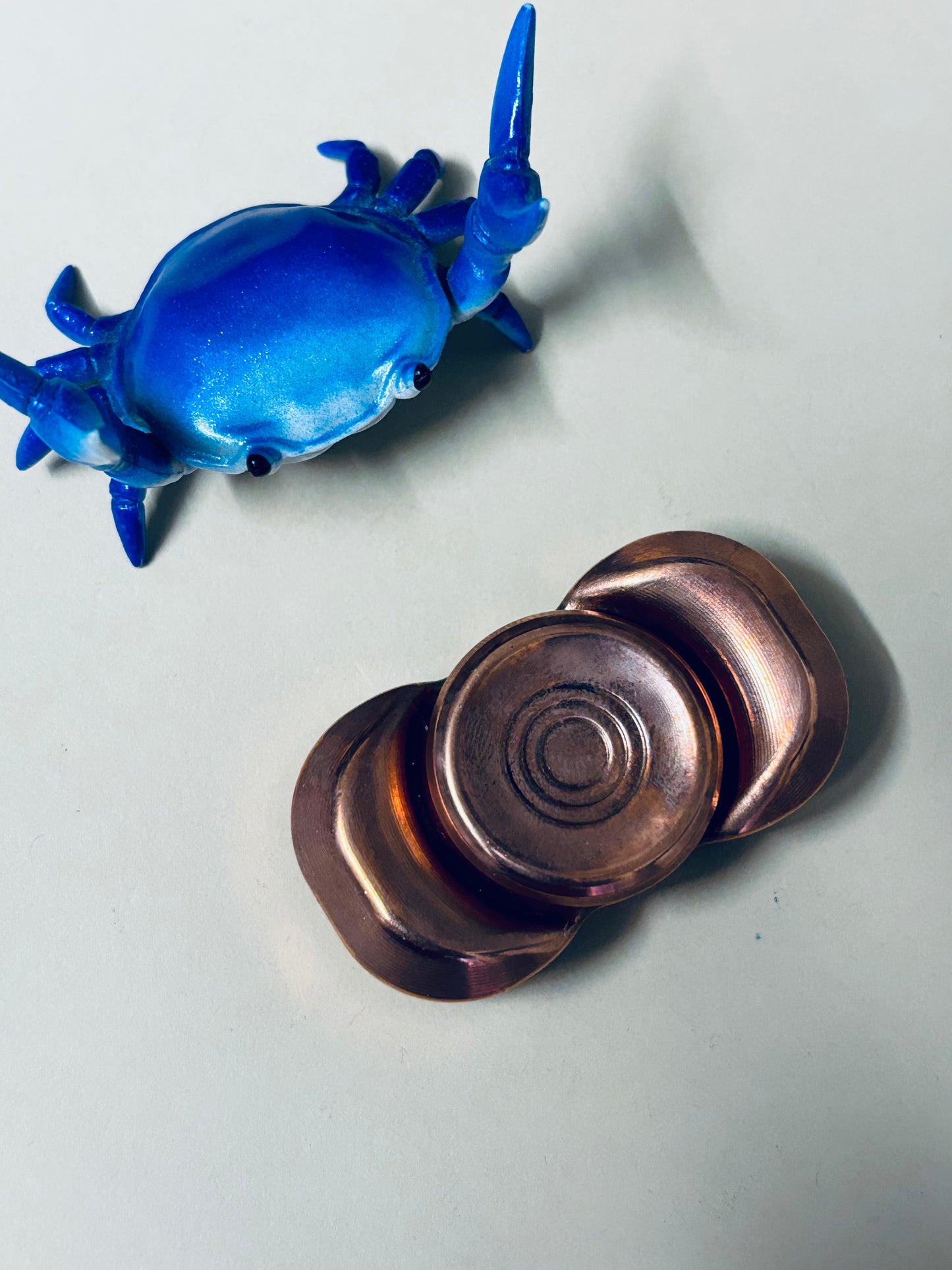 Indy Thicc - chelsea LP Copper (Cu) - fidget spinner - fidget toy