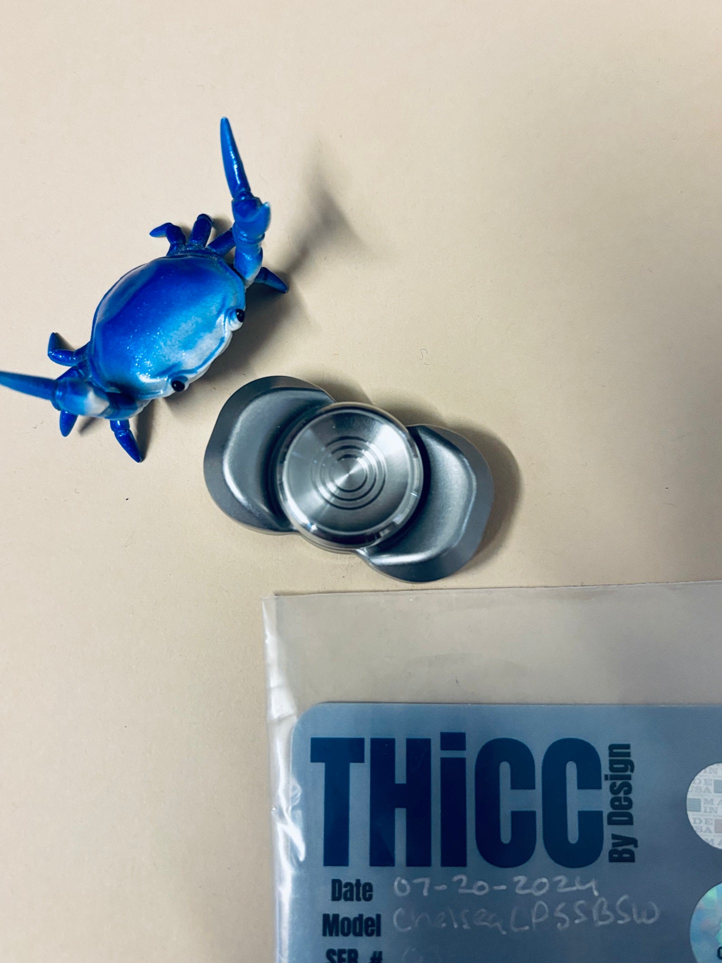 Indy Thicc - chelsea LP (SS) - fidget spinner - fidget toy