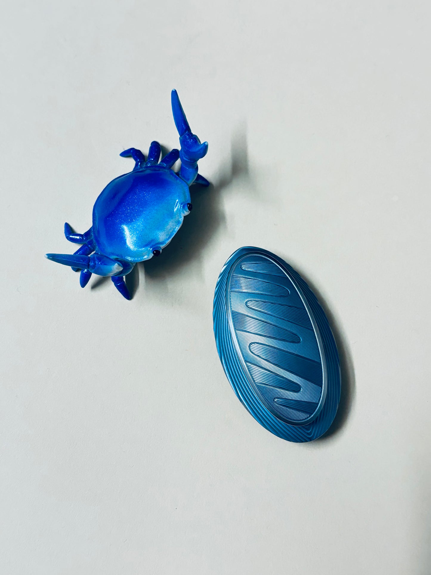 TopE - TI blue - worry stone - fidget toy