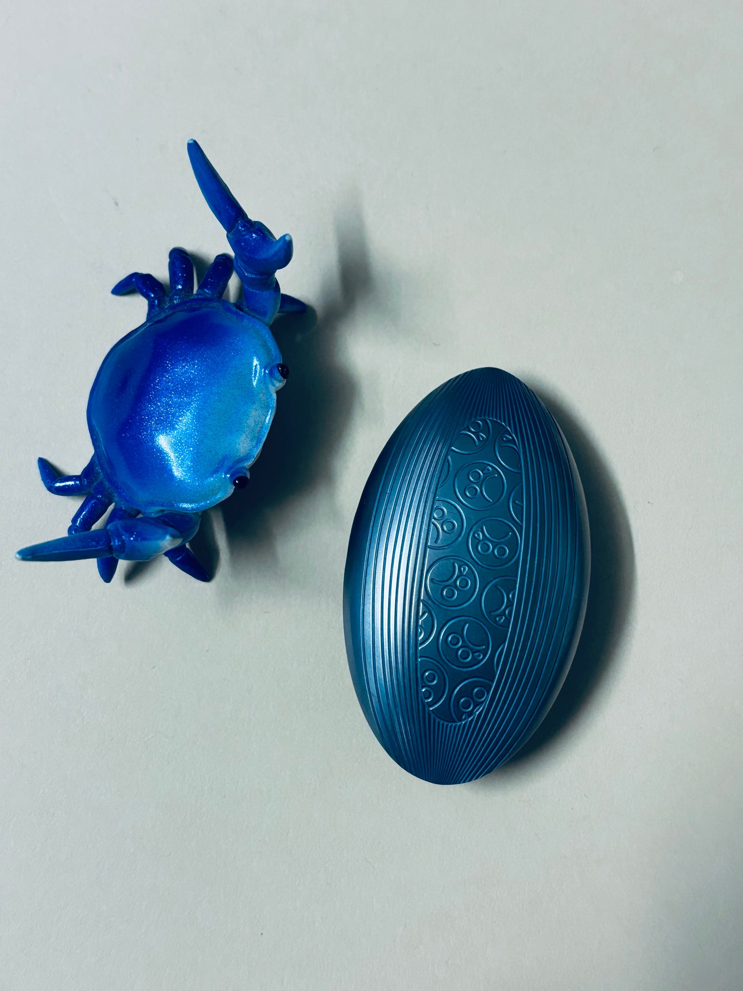 TopE - TI blue - worry stone - fidget toy