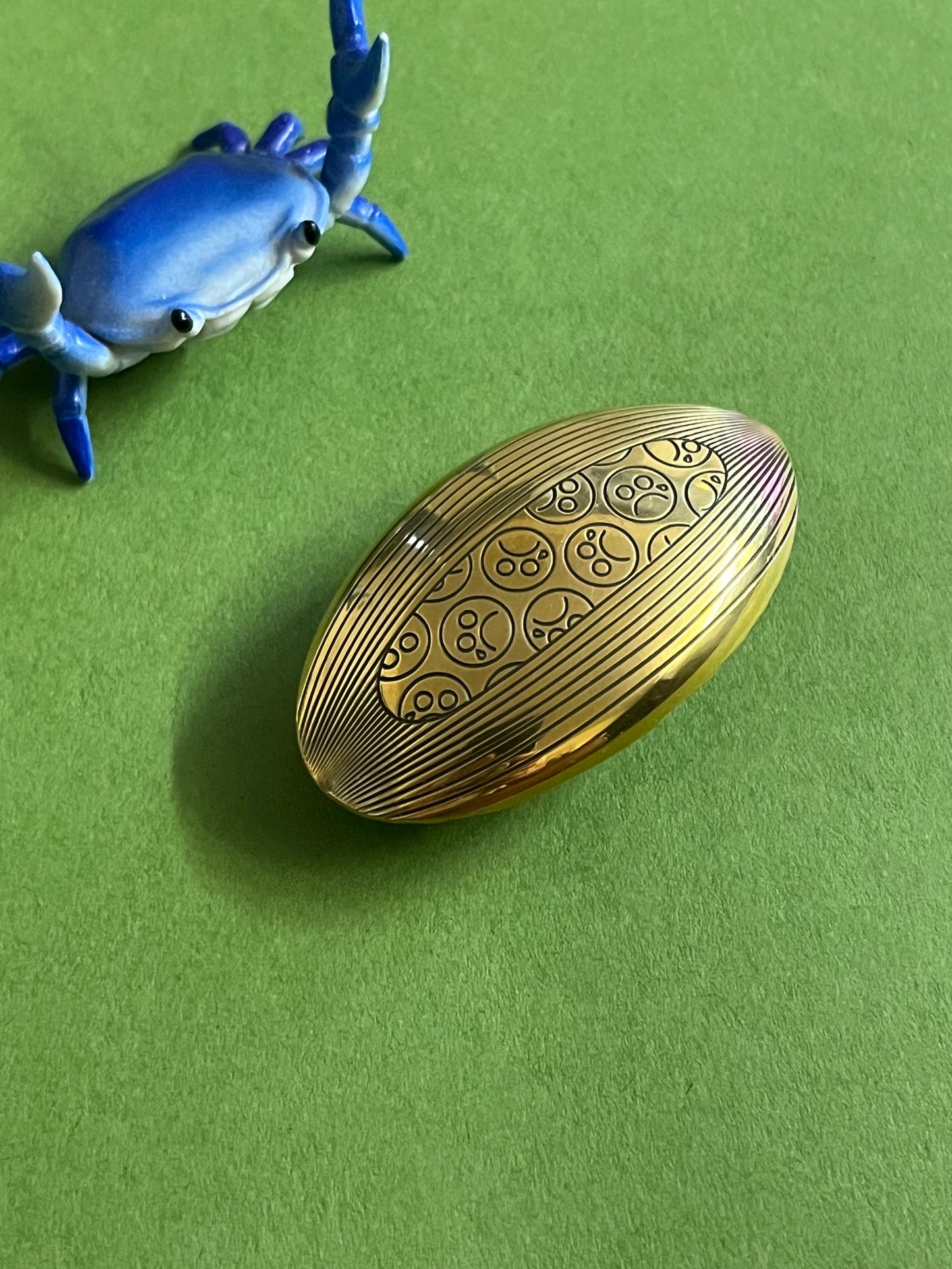 TopE - brass - worry stone - fidget toy