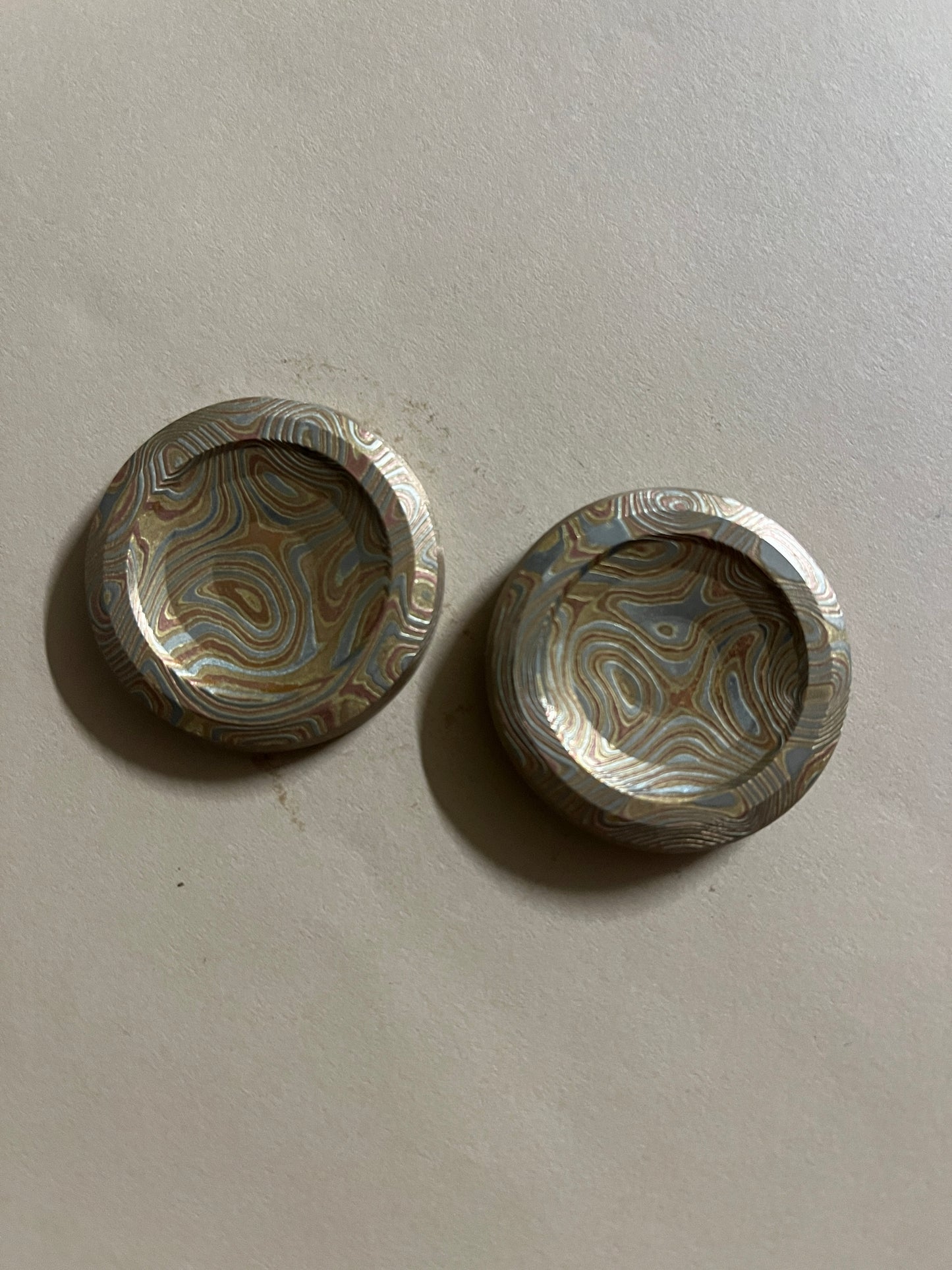 njthandpower NJT - Mokume Ulte haptic coin - fidget toy