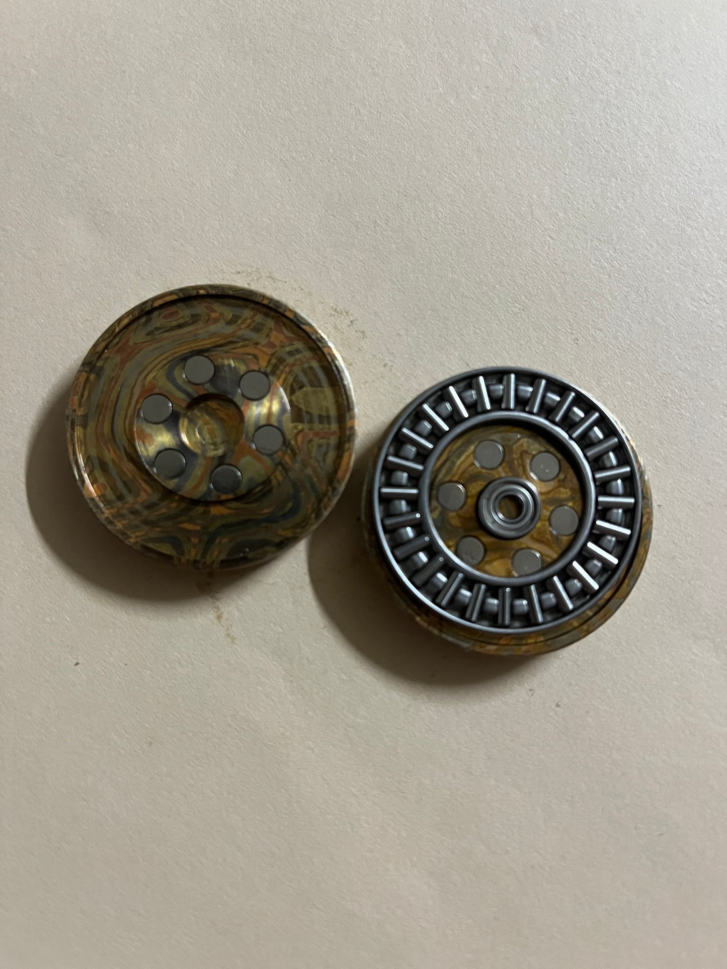 njthandpower NJT - Mokume Ulte haptic coin - fidget toy