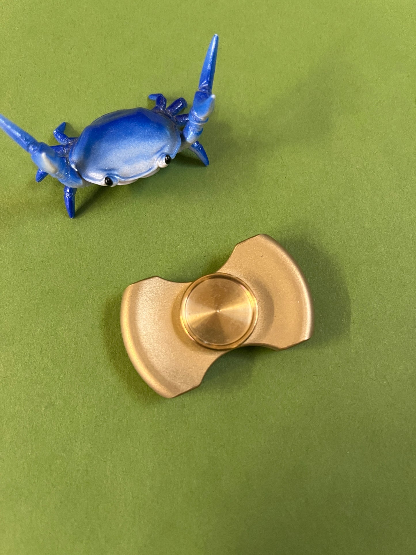 Rotablade - stubby - brass - fidget spinner - fidget toy