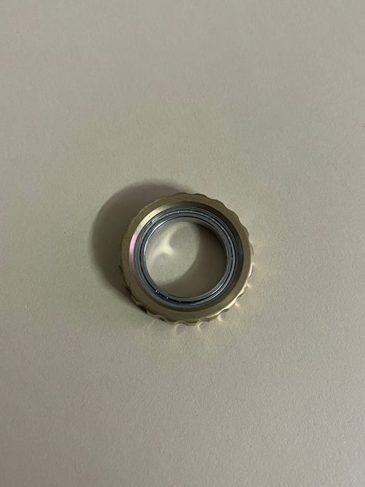 Brass /ss spinning ring - fidget toy