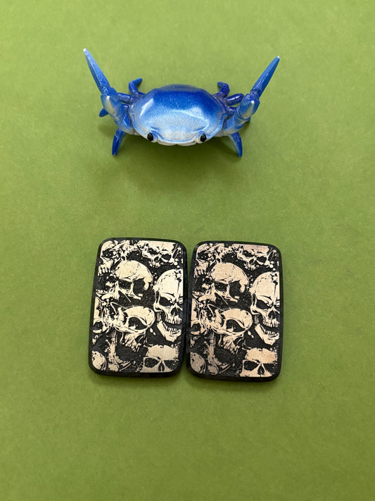 Compoform Allure V3 - graveyard - laser etched titanium slider