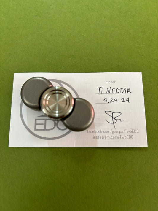 Twoedc - nectar - Titanium - Fidget spinner