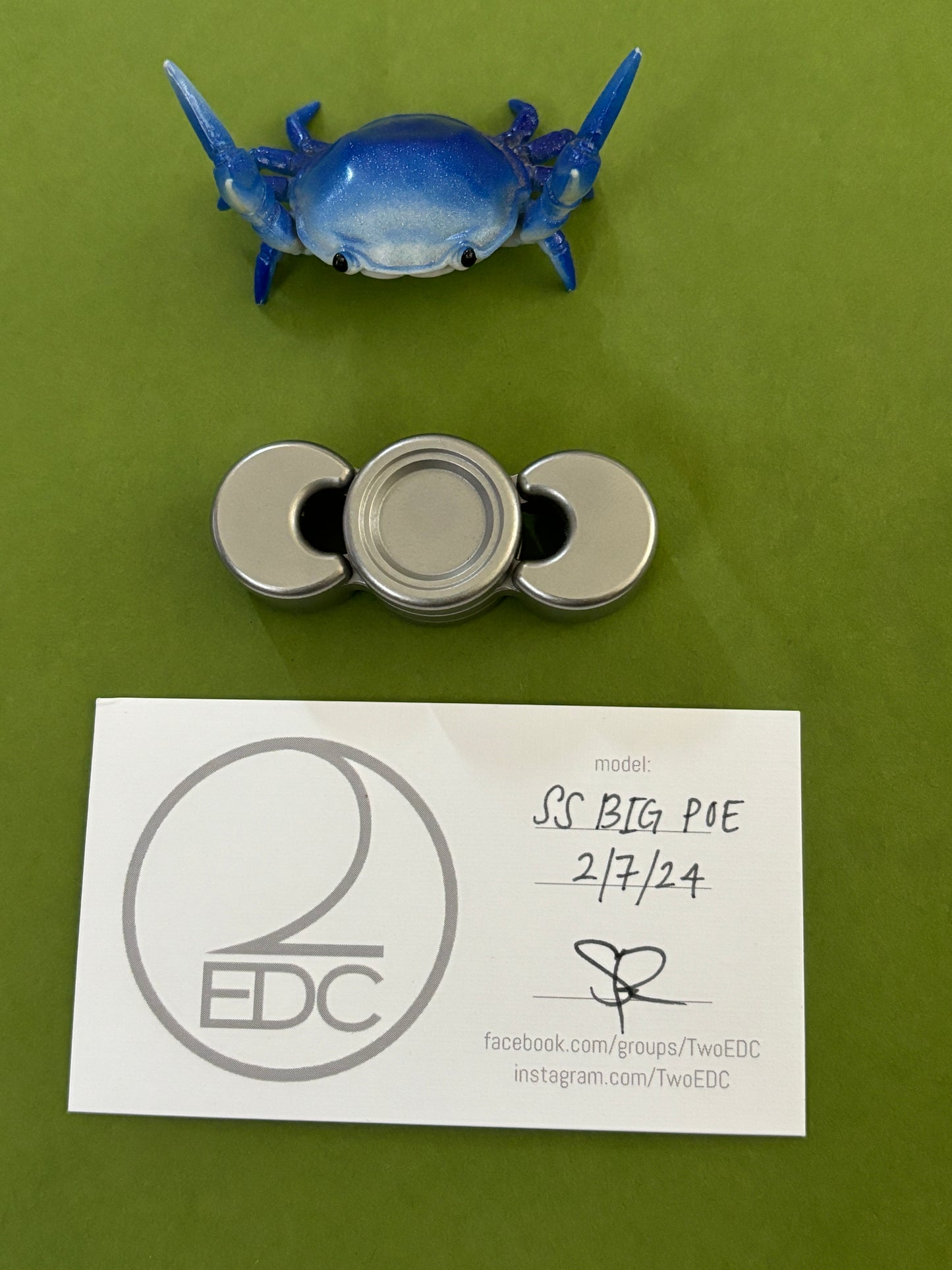 Twoedc - big Poe - SS - Fidget spinner