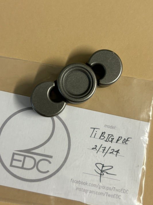 Twoedc - big Poe - Ti - Fidget spinner