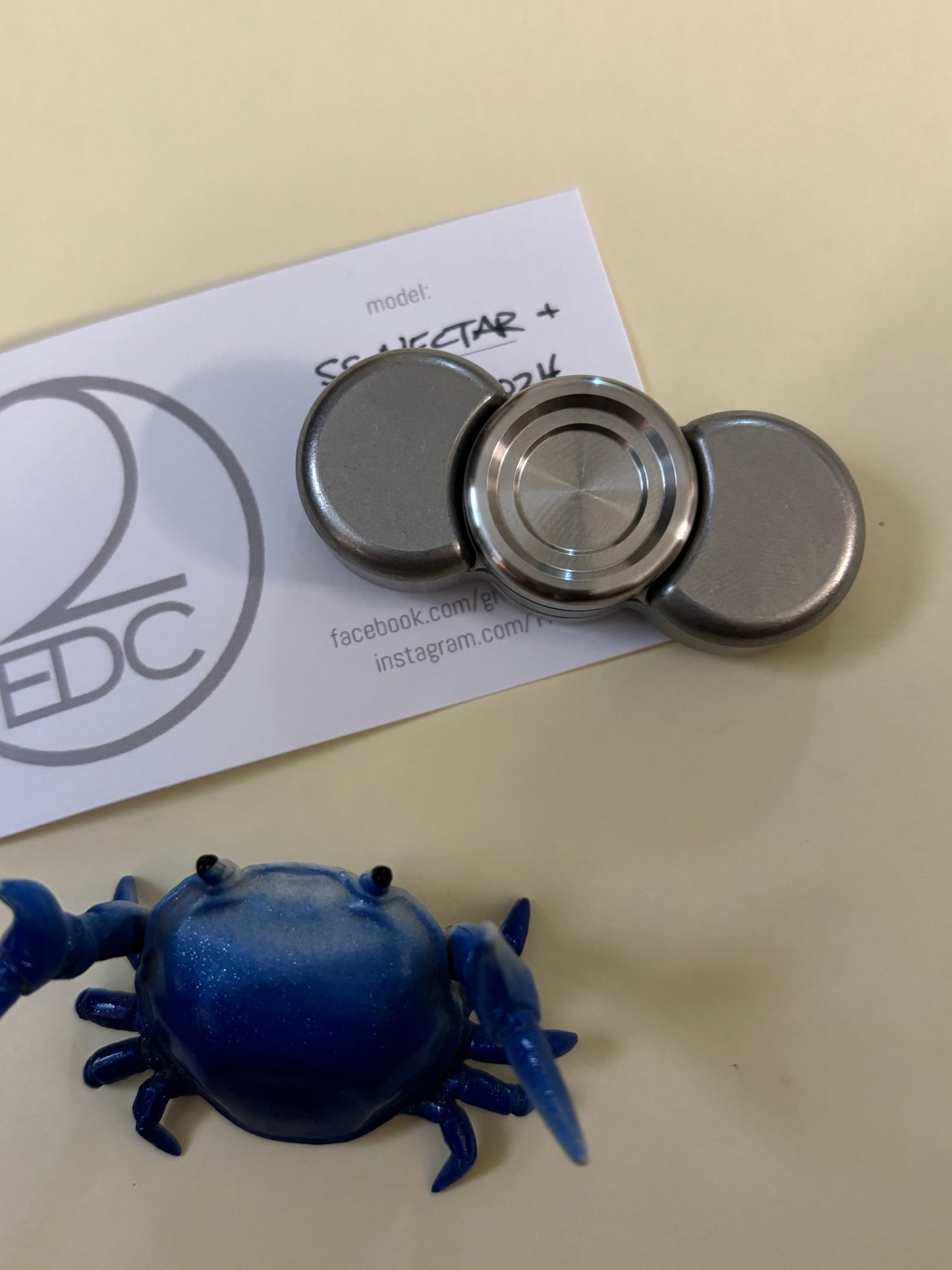 Twoedc - nectar+ - stainless steel - Fidget spinner