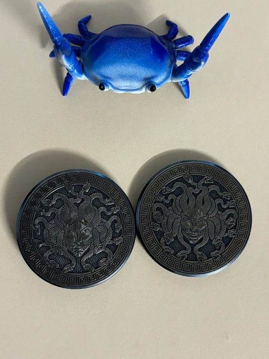 Compoform - gorgon / medusa - slider coin - fidget toy