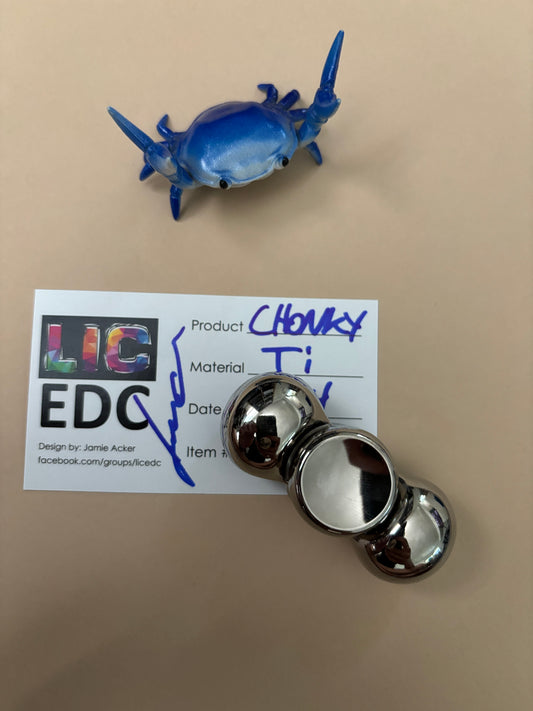 LIC edamame chonky  - TI - - fidget spinner  - fidget toy