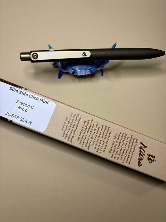 Tactile Turn Nitro - slim side click mini - bolt action pen - edc