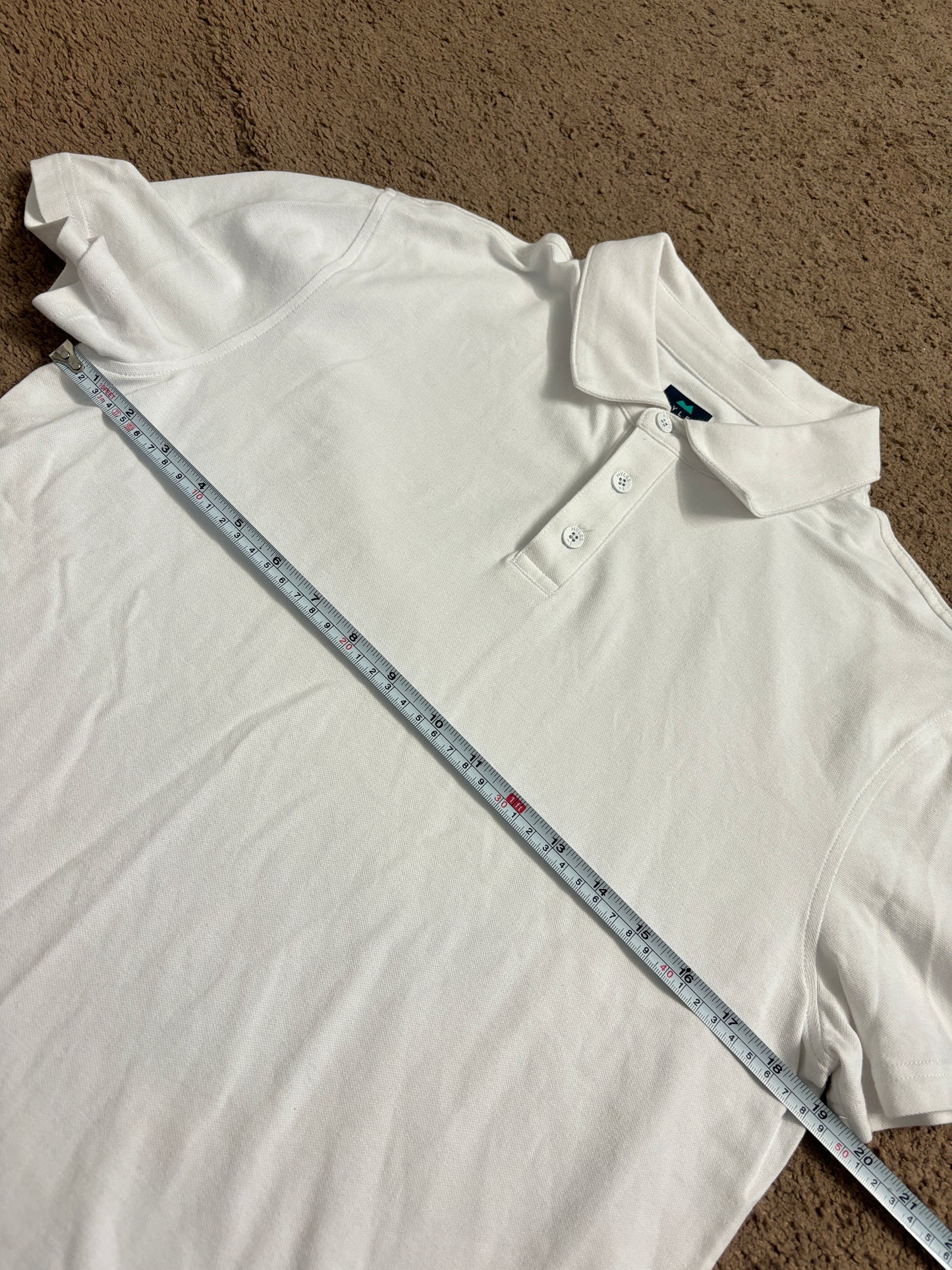 Myles Apparel -  polo - white - small