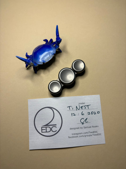 Two edc - Nest - Ti - Fidget spinner