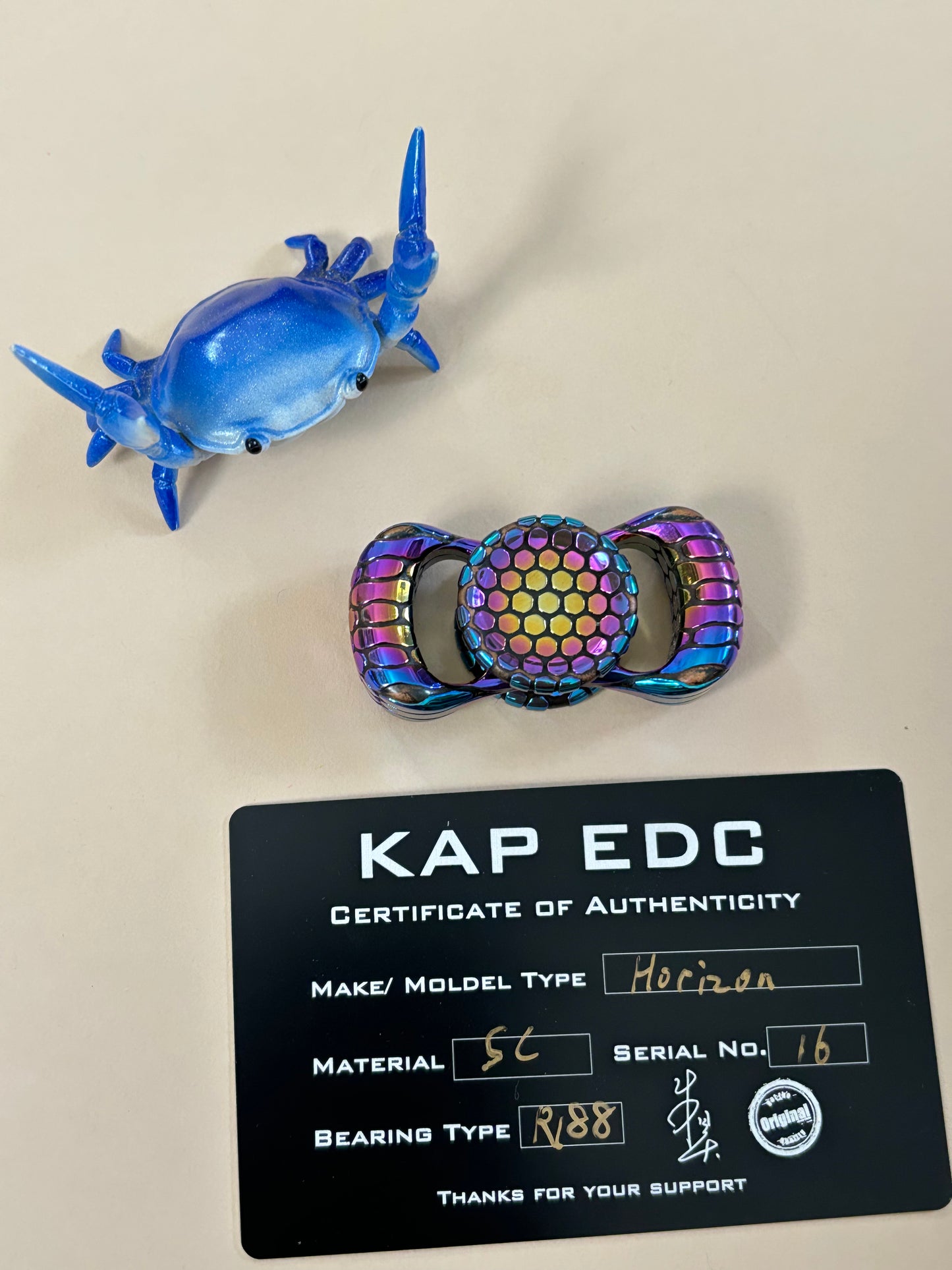 KAP - super conductor horizon - fidget spinner - fidget toy