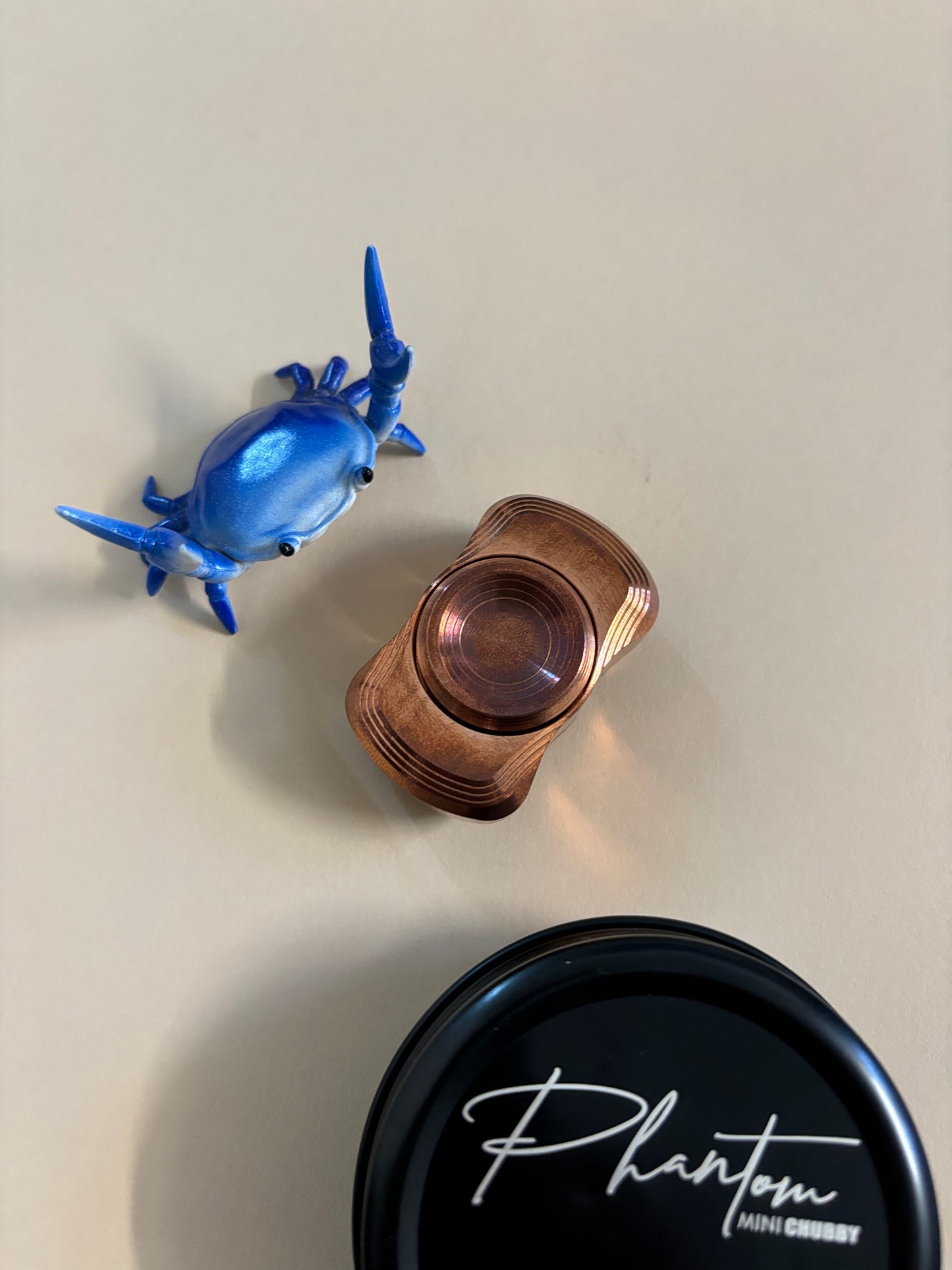 2R phantom mini chubby - copper  - fidget spinner /  fidget toy