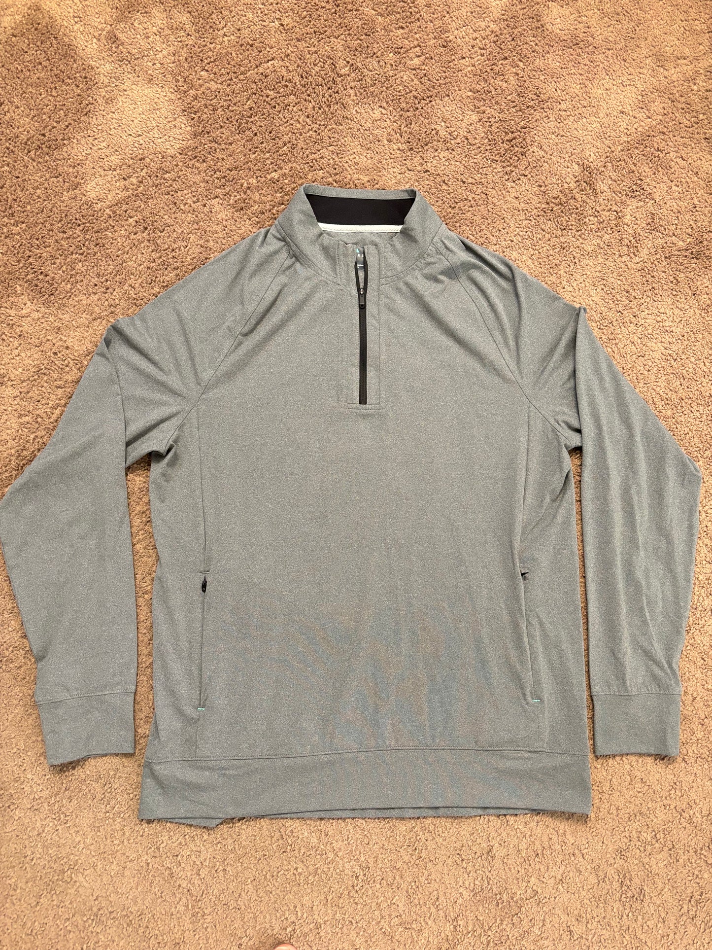 Myles Apparel -  quarter zip pullover - M