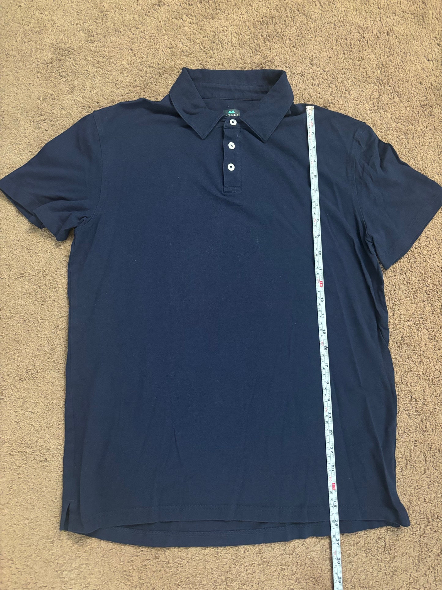 Myles Apparel -  polo - med - blue