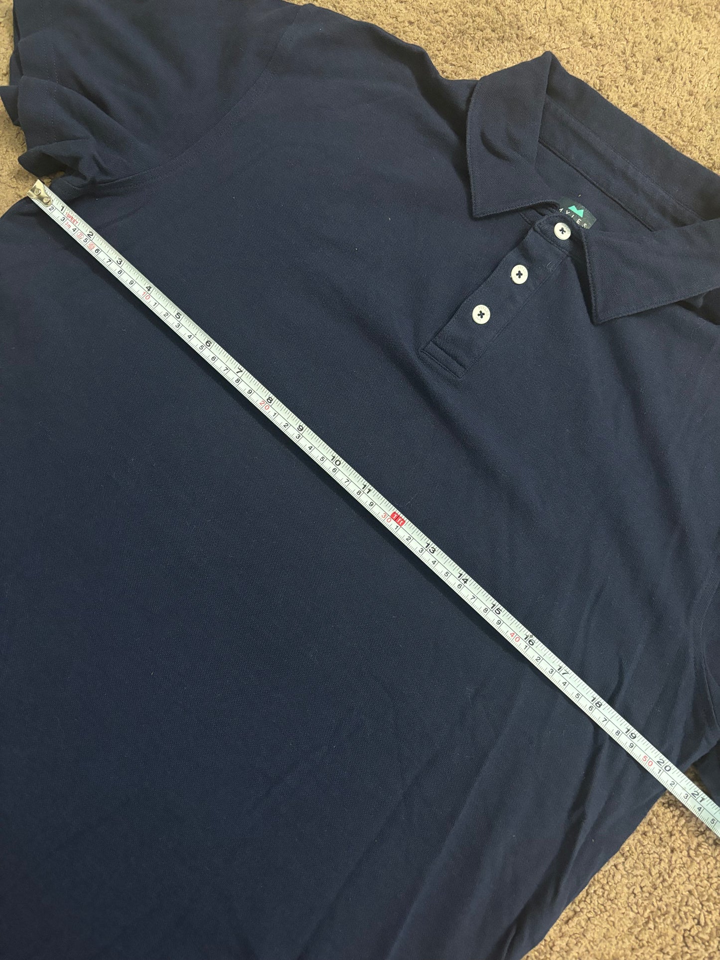 Myles Apparel -  polo - med - blue