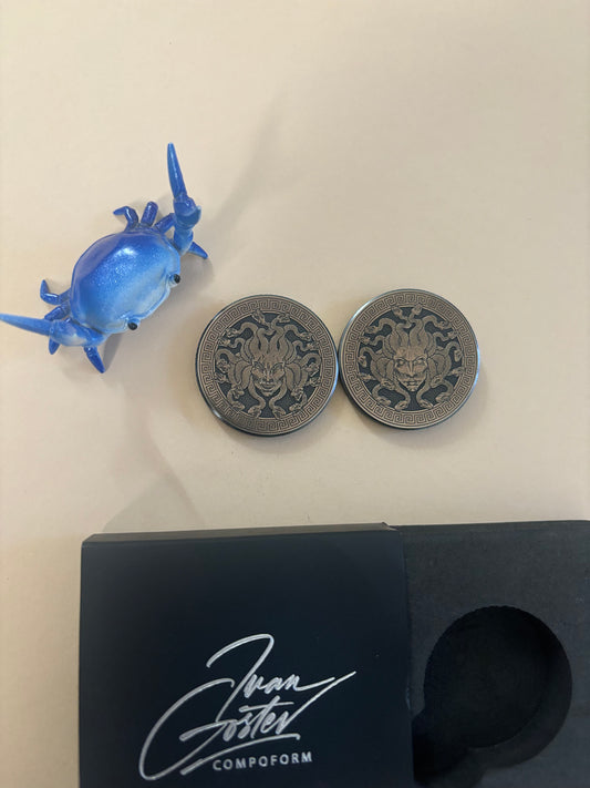 Compoform - gorgon / medusa - slider coin - fidget toy