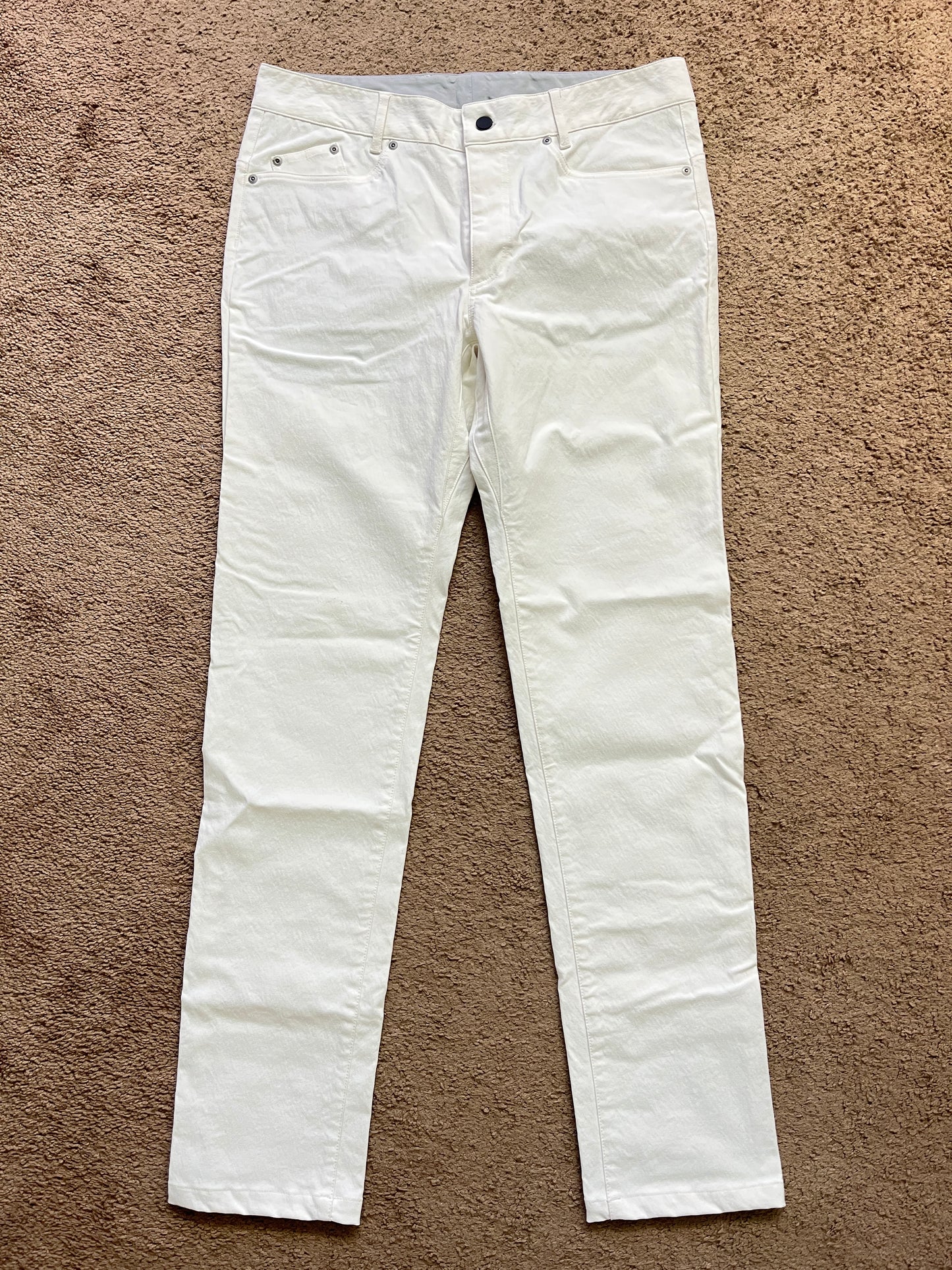 Outlier bomb dungarees - white  - 34 x 33