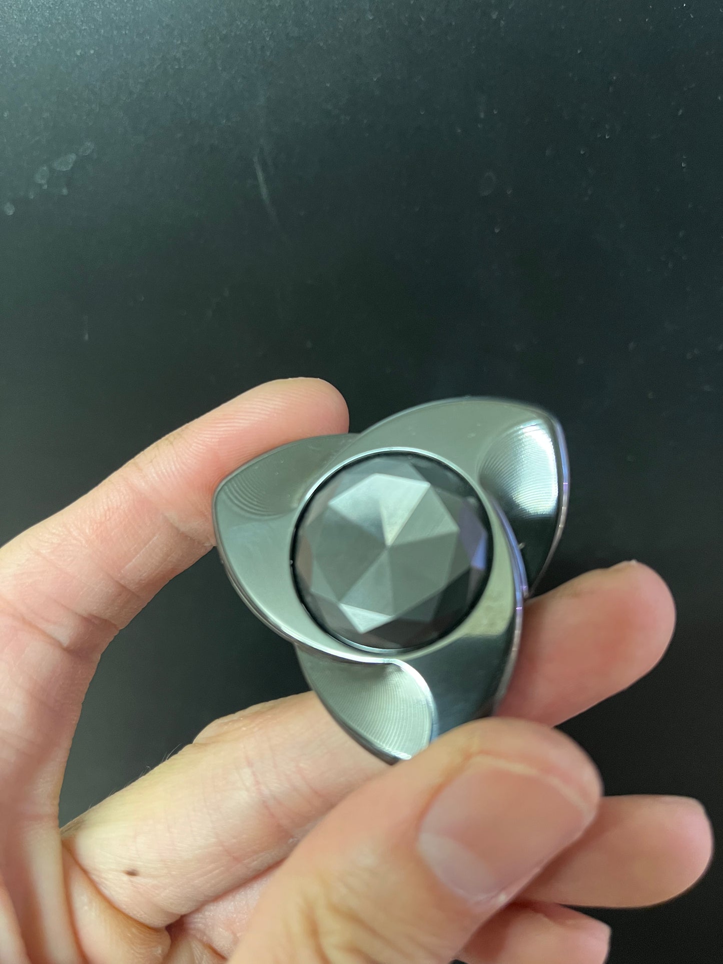 KAP - rose XL 2.0 - tungsten - fidget spinner - fidget toy