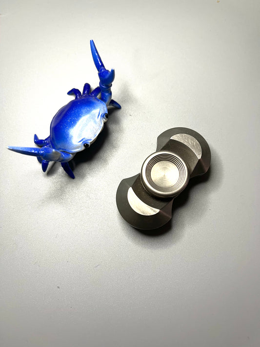 Random fabrication - tungsten -  maxithicc - fidget spinner - Fidget toy