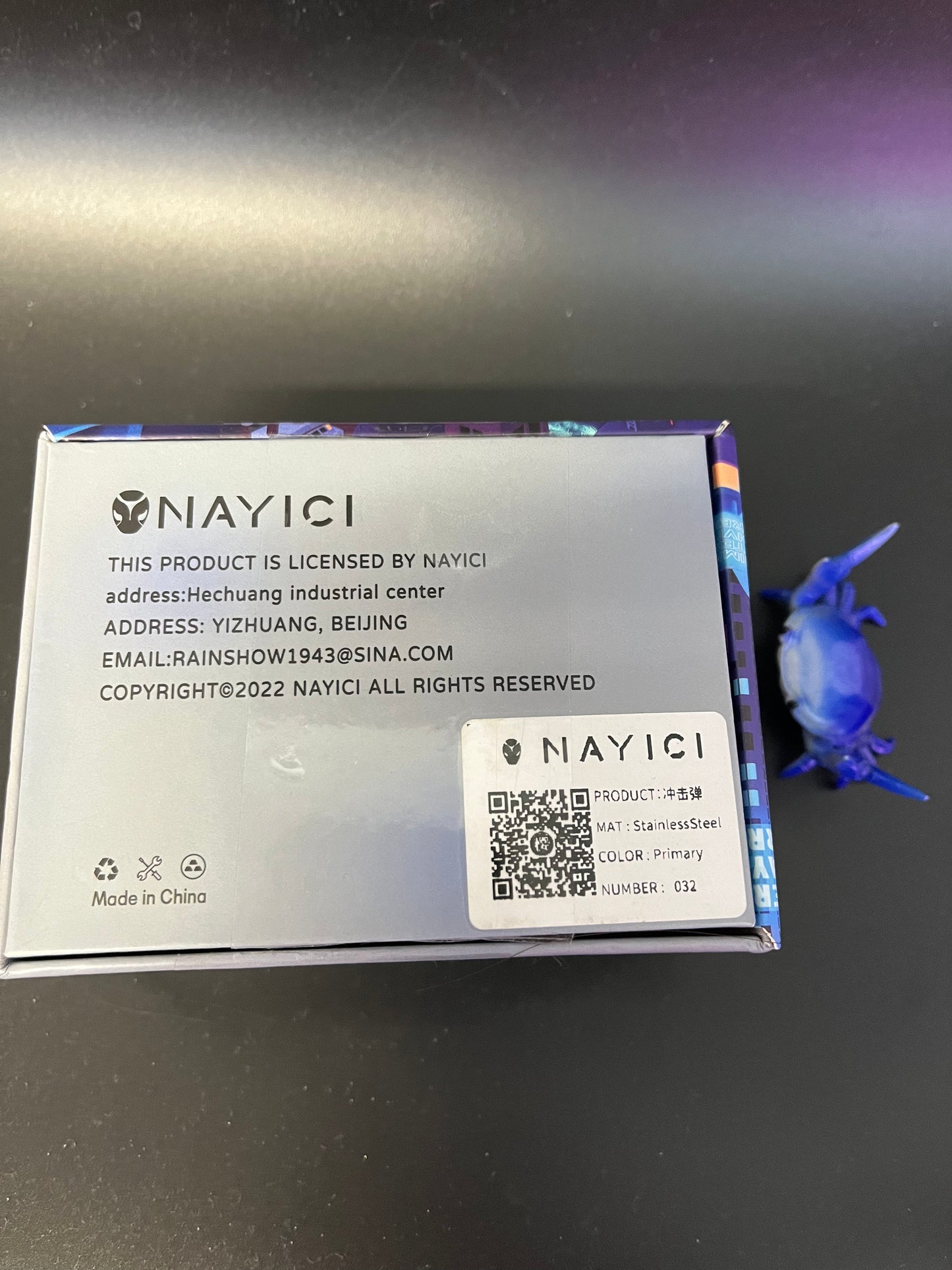 Nayici x Holo Crack Egg - fidget toy