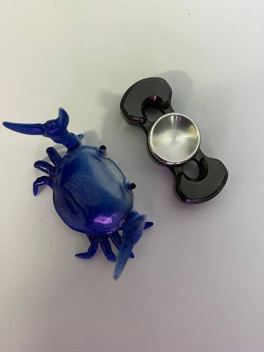 Grave raven - zirc / ss - fidget spinner  - fidget toy