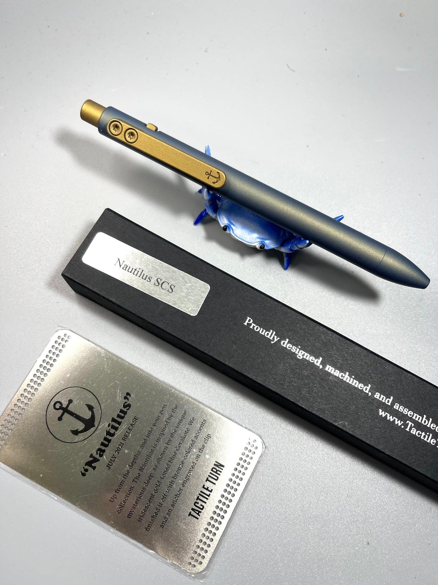 Tactile Turn Nautilus - side click pen - edc